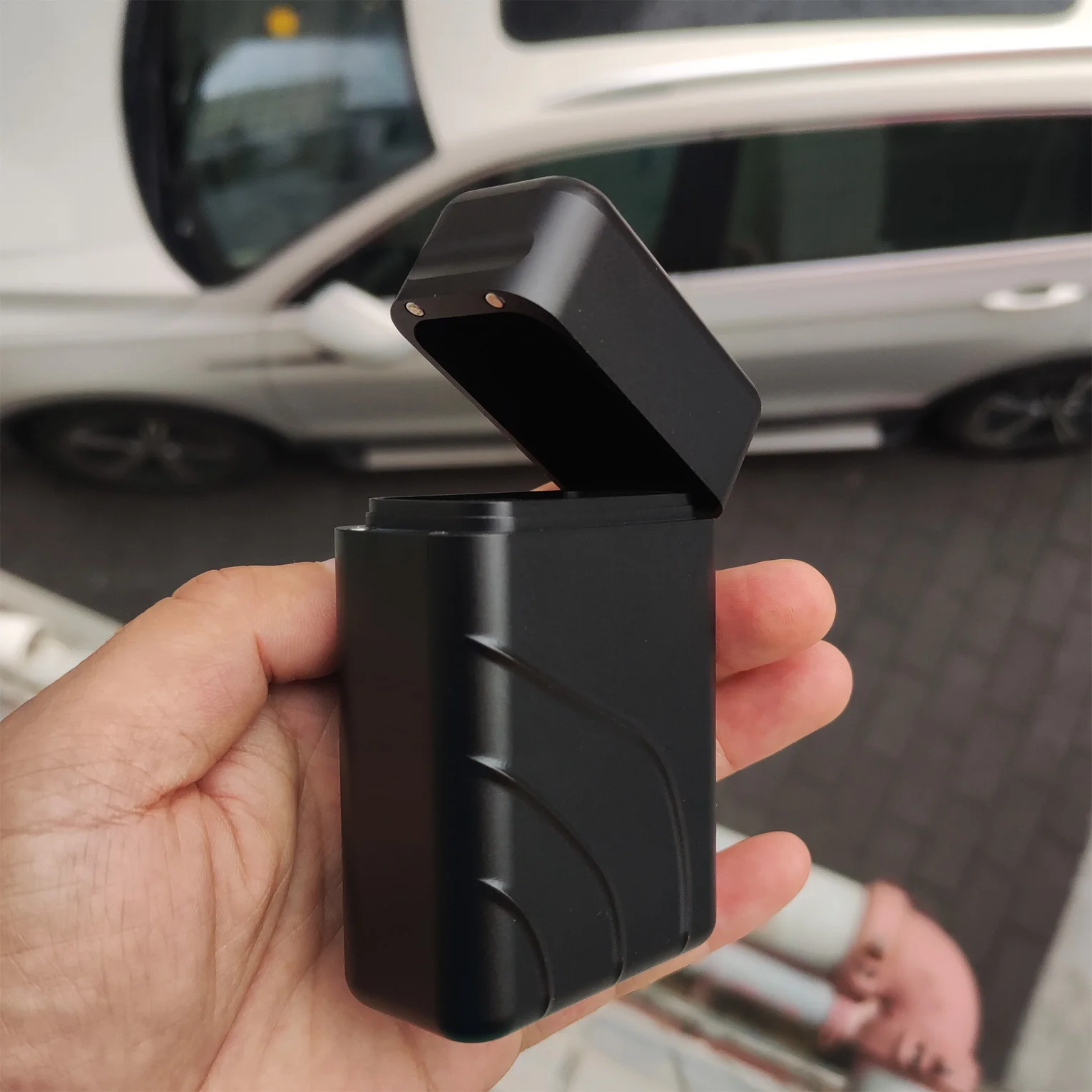 Алюминиевая коробка для ключей Faraday smart car key с сигнальной RFID-блокировкой