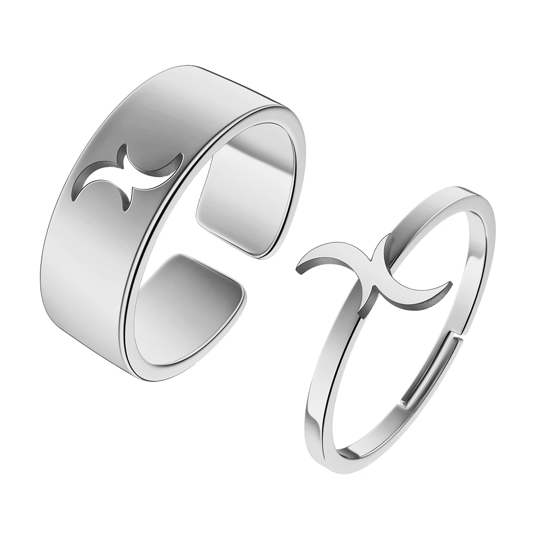 БДСМ-кольцо-обещание из нержавеющей стали для пар, Альтернативный подарок на помолвку парню Мужу
