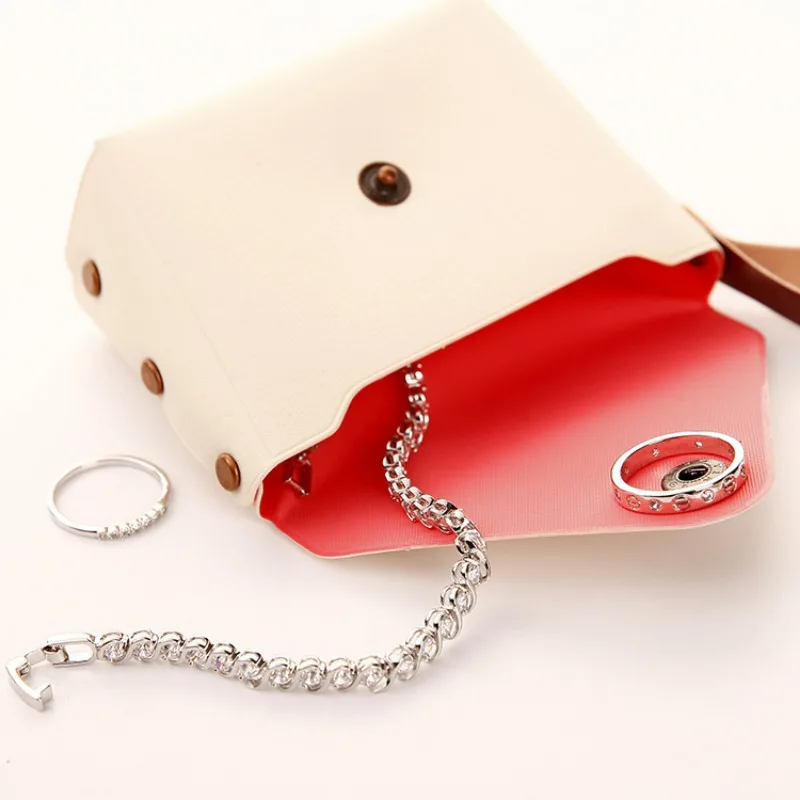 Модный компактный кошелек для монет, Корейская мягкая квадратная сумка для хранения из искусственной кожи, ключ для монет, креативная маленькая сумка для хранения макарон, многоцветная