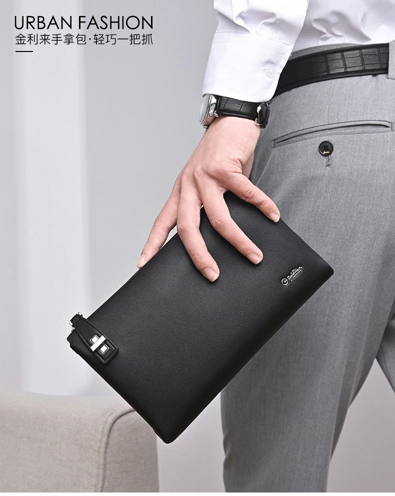Оригинальный роскошный дизайнерский кошелек Goldlion 2023, новый кожаный мужской кошелек, модная брендовая сумка