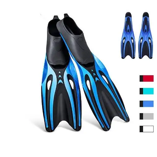 Профессиональные ласты для взрослых TPR, обувь для плавания и дайвинга, ласты для подводного плавания без резины, Ласты для подводного плавания