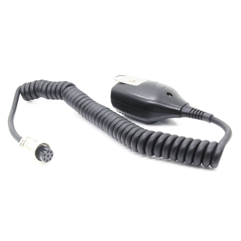 Ручной динамик Микрофон MC-43S Круглый 8-контактный для двусторонней радиосвязи Kenwood Walkie Talkie TS-480HX TM-231