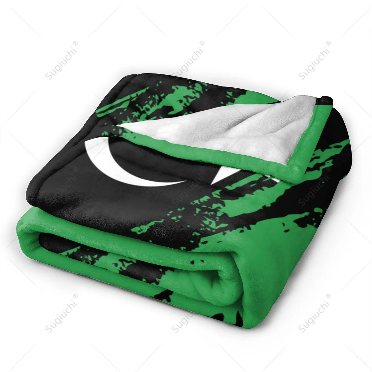 Фланелевое одеяло цвета Флага Ливии, Многофункциональный чехол для кемпингового дивана, сохраняющий тепло